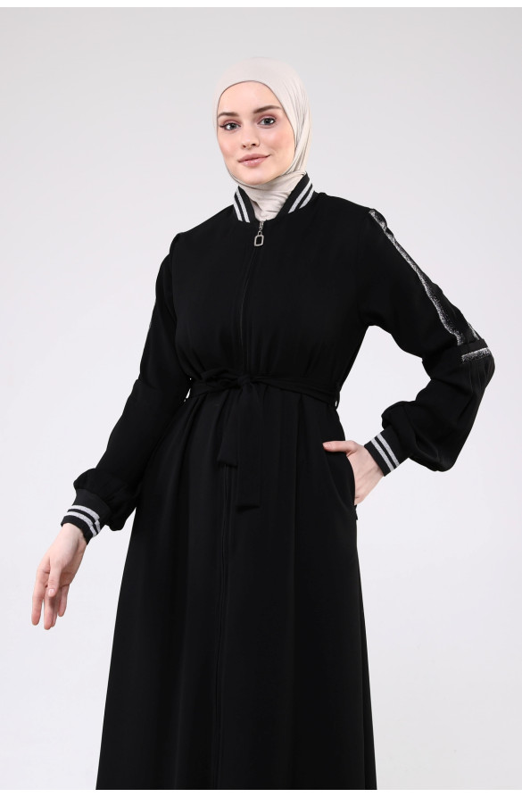 Jamila Yazlık Ribanalı Spor Ferace - SİYAH