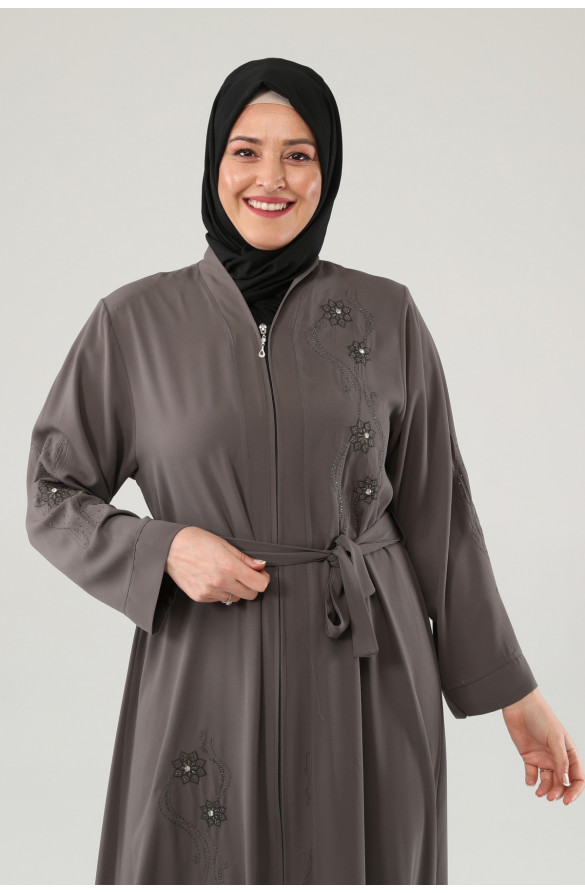 NAKIŞLI TAŞLI FERMUARLI FERACE - VİZON